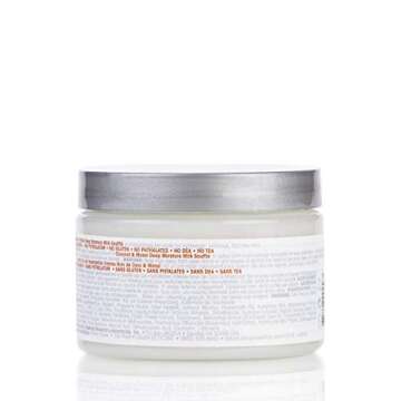 Design Essentials Deep Moisture Milk Souffle, Coconut & Monoi Collection, 12 Ounce