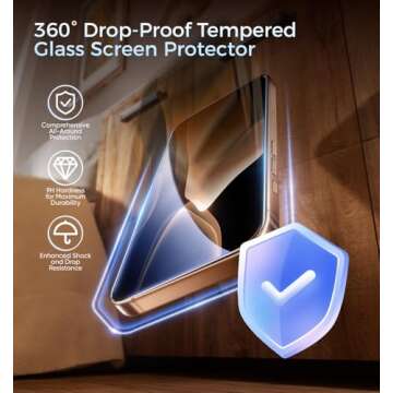 Magic John Privacy Screen Protector for iPhone 16 Pro Max