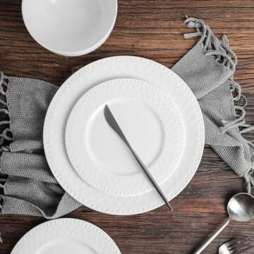 Elegant 16-Piece Bone China Dinnerware Set