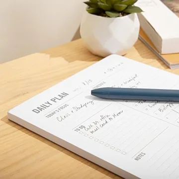 Two Tumbleweeds Daily Planner Notepad - 50 Sheets of Organization