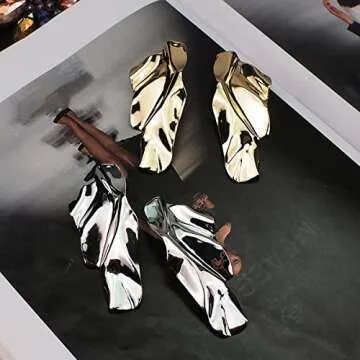 Stylish Lightweight Hammered Geometric Earrings for Women