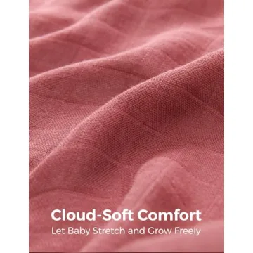 Momcozy Muslin Swaddle Blankets, 4-Pack Baby Essentials