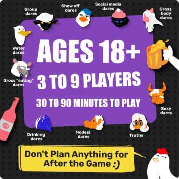 Tipsy Chicken Fun Drinking Card Games for Adults - Exciting Party Game for Groups