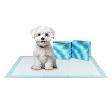 BV Small Puppy Pads Leak-Proof 17"x24" [100CT] | Ultra Absorbent Dog Training Pads