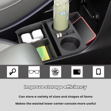 Neepiar Center Console Organizer for Hyundai Palisade