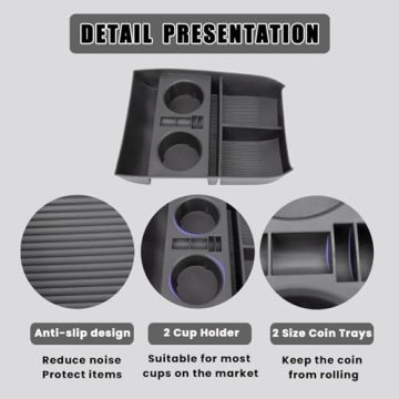 Neepiar Center Console Organizer for Hyundai Palisade