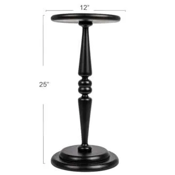 Creative Co-Op Bishop Cocktail Side Table - Elegant Functionality