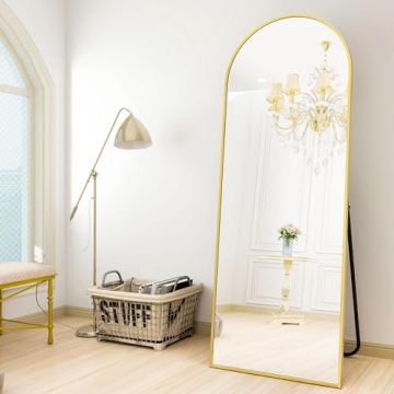 Stylish OICHA Arched Full Length Mirror for Home Decor