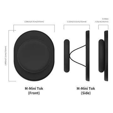 Sinjimoru Magnetic Phone Grip for iPhone 12-16