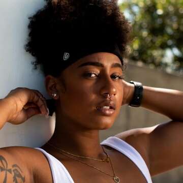 Gymwrap 2.0 by Gymwrap - Sweat-Wicking Workout Headband for Women & Men - Adjustable Headband for Sports, Running & Outdoors