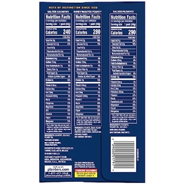 Nut Variety Pack: Salted & Honey Roasted Snacks