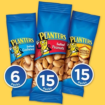 Nut Variety Pack: Salted & Honey Roasted Snacks