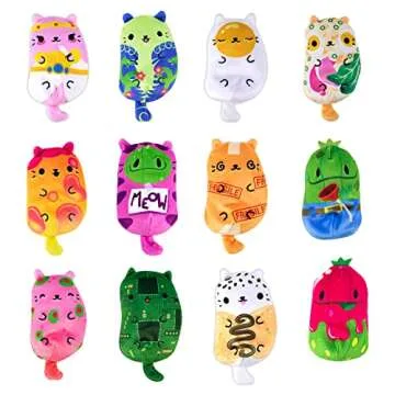 Cats vs Pickles Mystery Bags - Adorable 4" Plush Characters