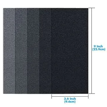 Anezus 90-Piece Sandpaper Assortment for All Projects