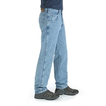 Wrangler Men's Relaxed Fit Jeans for Comfort and Style