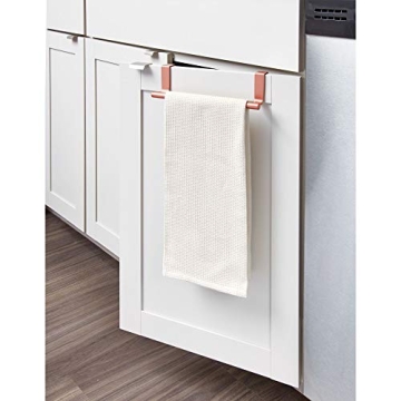 iDesign Forma Over Cabinet Towel Holder for Home Organization