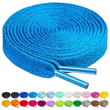 Birch Flat 5/16" Shoelaces - 27 Colors, 4 Lengths | Perfect Fit for Any Shoes