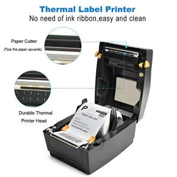 MFLABEL High-Speed Label Printer for E-Commerce Shipping