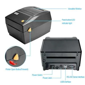 MFLABEL High-Speed Label Printer for E-Commerce Shipping