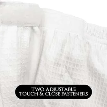 Canyon Rose Waffle Weave Long Spa Wrap for Luxury Comfort