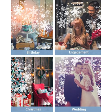 Christmas Snowflake Projector Lights Outdoor for 2024