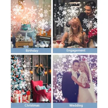 Christmas Snowflake Projector Lights Outdoor for 2024