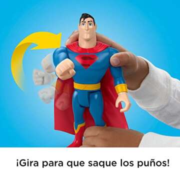 Fisher-Price Super-Pets Superman & Krypto Figures Set