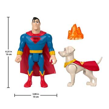 Fisher-Price Super-Pets Superman & Krypto Figures Set