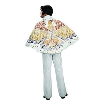Rubies Elvis Cape with Eagle Design Halloween Costume Accessory, One Size