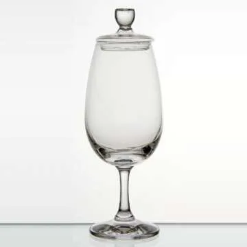 GLENCAIRN Whiskey Copita Glass and Tasting Cap in Gift Carton