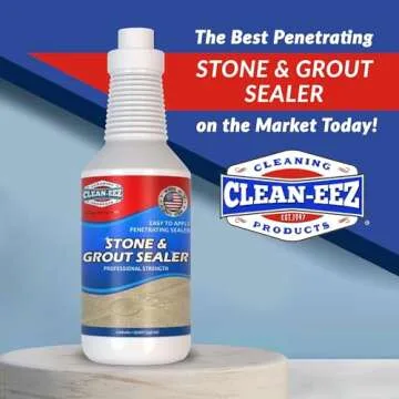 Clean-eez Grout Sealer & Brush Set for Ultimate Tile Protection