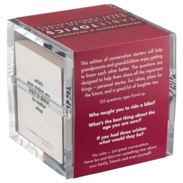 TableTopics Grandparents & Grandkids - 135 Fun Conversation Cards to Connect with Your Family, Create New Lasting Memories, Explore New Topics