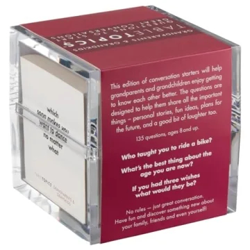 TableTopics Grandparents & Grandkids - 135 Fun Conversation Cards to Connect with Your Family, Create New Lasting Memories, Explore New Topics