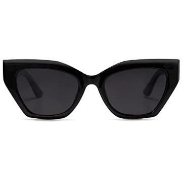 Stylish SOJOS Square Cat Eye Polarized Sunglasses
