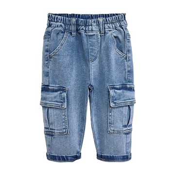 Stylish and Comfortable KIDSCOOL SPACE Baby Jeans for 2-3 Years Olds