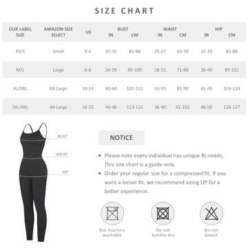 FeelinGirl One Piece Jumpsuits for Women Tummy Control Plus Size Ribbed Rompers Seamless Workout Yoga Jumpsuit
