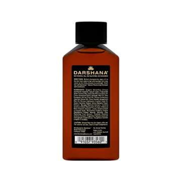 Darshana Natural Indian Hair Oil with Ayurvedic Botanicals (2 fl oz.)