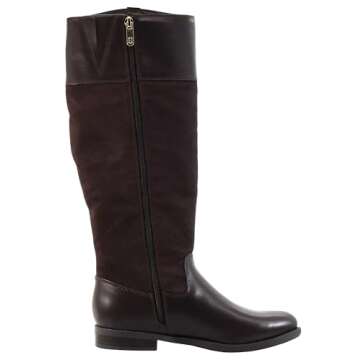 Tommy Hilfiger Women's Shyenne Boot, Cacao, 6 M US