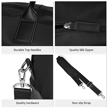 ECOSUSI Duffle Bag Weekender Bag