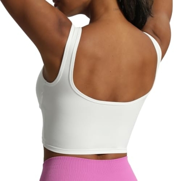 Aoxjox Women's Longline Fitness Tank - Comfortable & Stylish