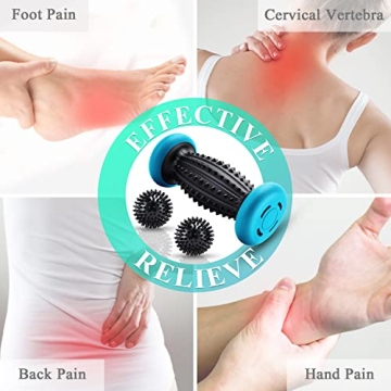 HOFASON Foot Roller and Ball Set for Pain Relief