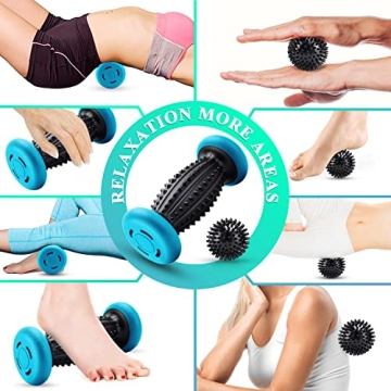 HOFASON Foot Roller and Ball Set for Pain Relief