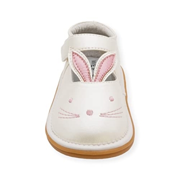 Wee Squeak Toddler Squeaky Bunny Shoes for Kids