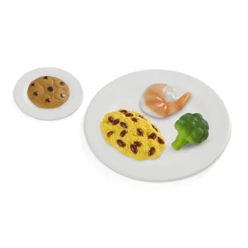 Melissa & Doug Fun Food Combine & Dine Durable Play Food Set