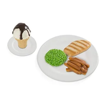 Melissa & Doug Fun Food Combine & Dine Durable Play Food Set