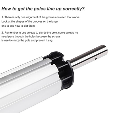 VINGLI Pool Cover Reel Set for Inground Swimming Pools