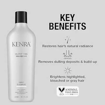 Kenra Clarifying Shampoo | Deep Cleansing & Color-Safe