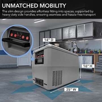 Whynter FMC-350XP Portable Refrigerator for Cars and Home