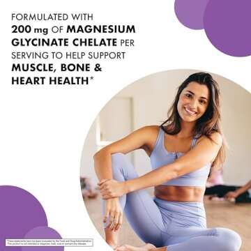 Bluebonnet Nutrition Albion Chelated Magnesium Vegetable Capsule, 200 mg, Stress Relief, Vegan, Non GMO, Gluten Free, Soy Free, Milk Free, Kosher, 120 Vegetable Capsule, 2 Month Supply