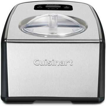 Cuisinart ICE-100 Ice Cream Maker, Automatic & 1.5 Quart